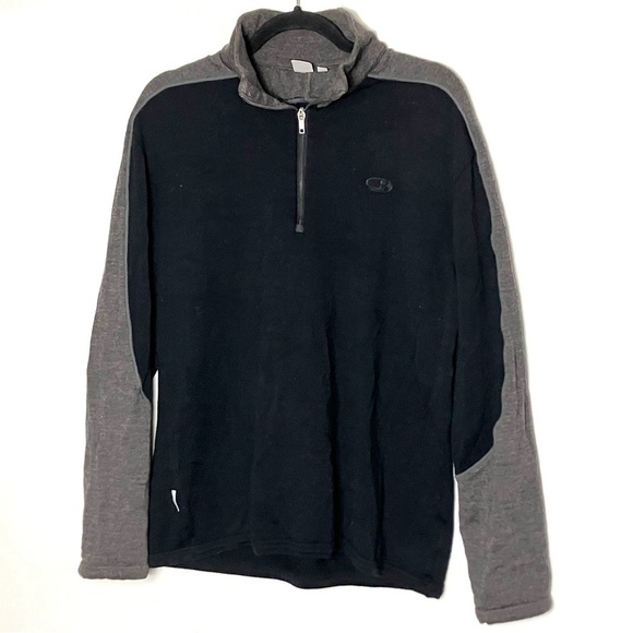 Icebreaker Other - Icebreaker 320 100% Merino Wool Quarter Zip Pullover Sweater Shirt Mens Large